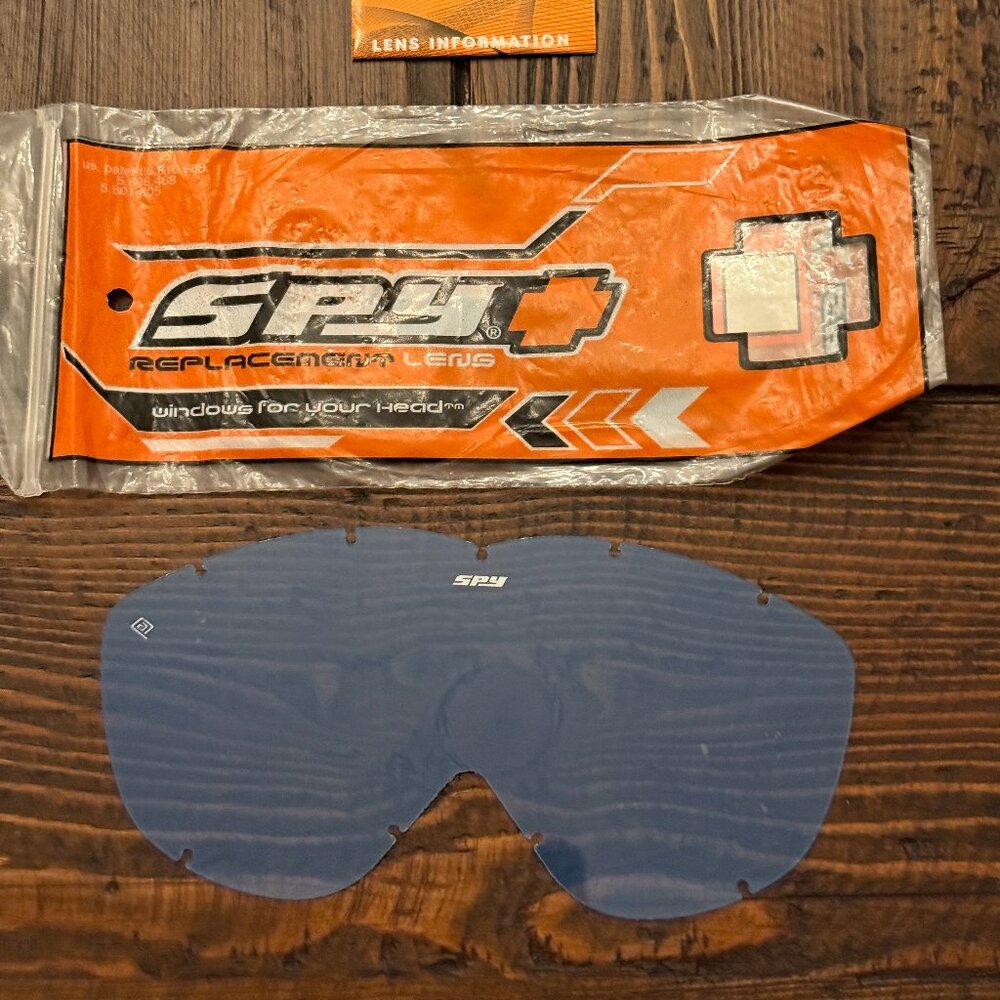 SPY Alloy Goggle Clear Lens - NEW